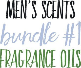 Men's Bundle #1 Premium Fragrance Oil For Crafting Making Aroma Bead Car Scents Diy Candles