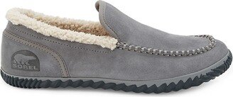 Suede Faux Fur Moccasins