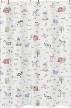 On the Farm Kids' Shower Curtain