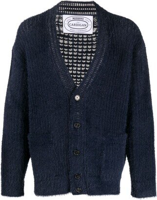 V-neck knitted cardigan-CD