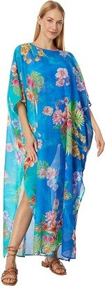 Tie-Dye Kaftan (Multi) Women's Swimwear