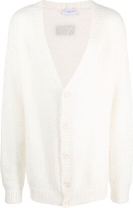 Family First V-neck knitted cardigan