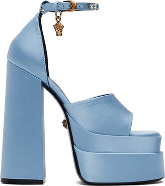 Blue Medusa Aevitas Platform Heeled Sandals