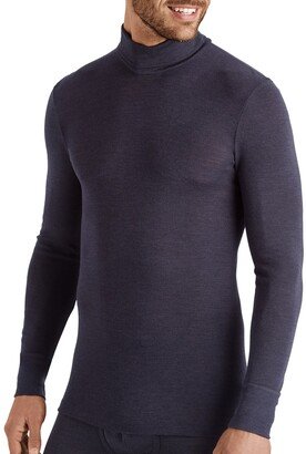 Men's Wool-Silk Turtleneck T-Shirt