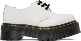 White 1461 Quad Derbys