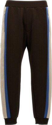 Colour-Block Straight Leg Pants