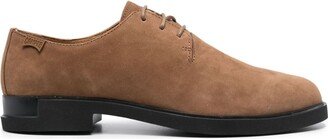 Iman lace-up suede brogues