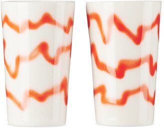 FRIZBEE CERAMICS Off-White Bier Cup Set