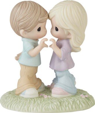 Love Will Keep Us Together Bisque Porcelain Figurine