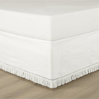 Boho Fringe Tailored Easy Fit Bedskirt-AB