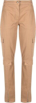 Button-Up Tapered Trousers