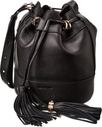 Vicki Leather Bucket Bag