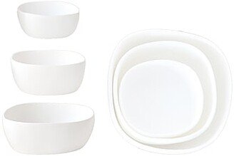 Tina Frey Designs Nested Trio Bowls Set in White