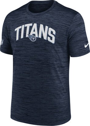 Men's Dri-FIT Velocity Athletic Stack (NFL Tennessee Titans) T-Shirt in Blue