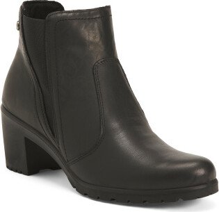 TJMAXX Leather Chelsea Booties For Women