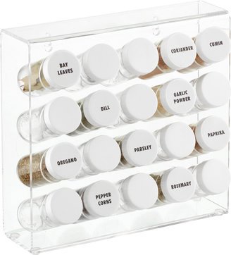 20-Bottle Spice Rack Acrylic