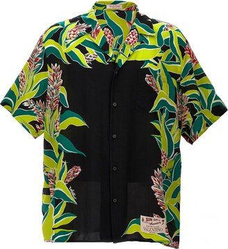 Garavani Volcano Graphic Printed Buttoned Shirt