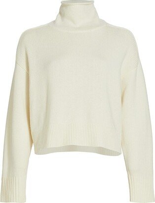 Stintino Funnelneck Wool & Cashmere Knit Sweater