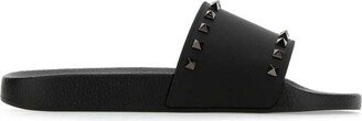 Garavani Rockstud Slide Sandals