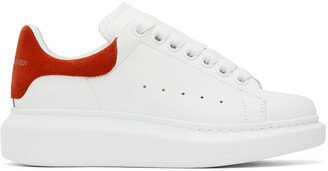 White & Red Oversized Sneakers