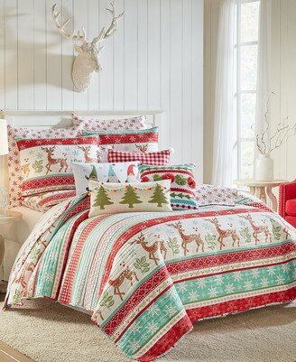 Let it Snow 2-Piece Twin Quilt Set