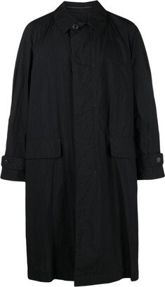 Classic-Collar Long Coat