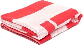 Logo-Print Organic Cotton Towel