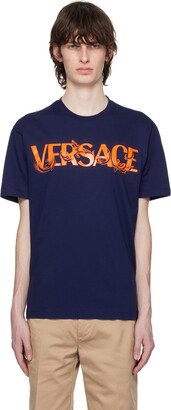 Navy Barocco T-Shirt