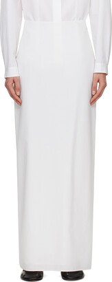 White Ryon Maxi Skirt