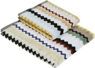 MISSONI HOME COLLECTION Set of 2 Curt towels