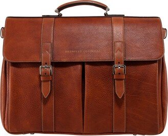 Classic Logo Printed Briefcase