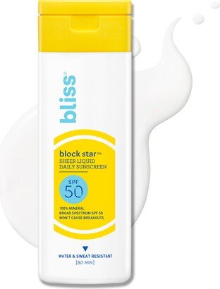 Block Star™ Sheer Daily Mineral SPF 50 Suncreen