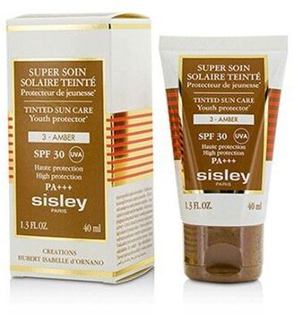 203724 1.3 oz Super Soin Solaire Tinted Youth Protector SPF 30 UVA PA Plus - No.3 Amber