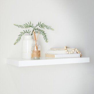 Dunelm White Floating Shelf White