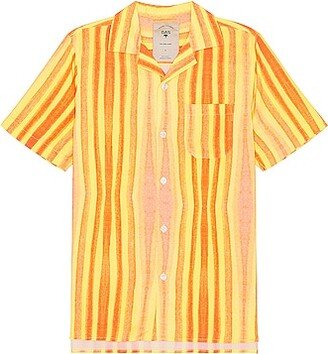 Orangina Viscose Shirt in Orange