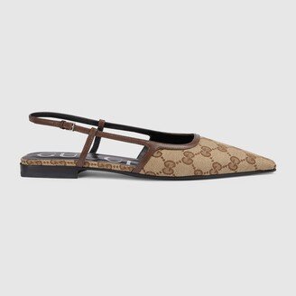 Women's GG slingback ballet flat