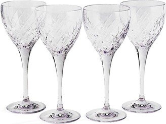 Soho Home Barwell crystal set of four wine glasses