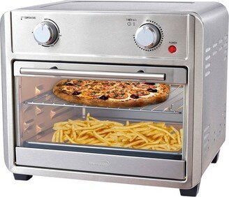 1700 Watt 24 Quart Convection Air Fryer Toaster Oven in Silver