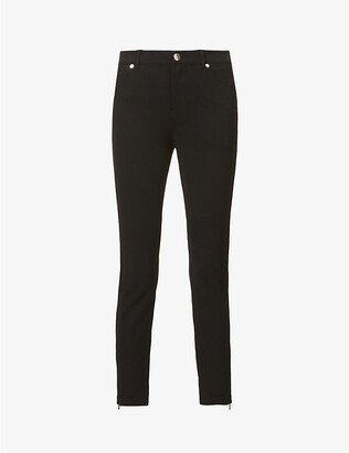 Womens Black Strenti Skinny Stretch-jersey Trousers