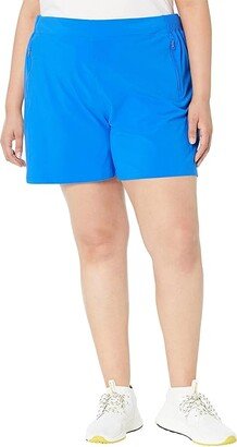 Plus Size Tidal II Shorts (Blue Macaw) Women's Shorts