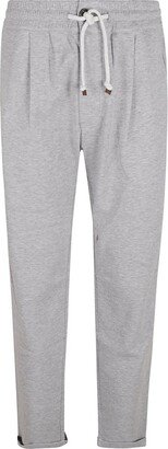 Drawstring Tapered Leg Track Pants-AC