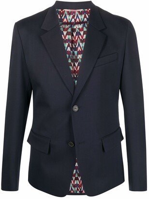 Wool-Blend Blazer-AB