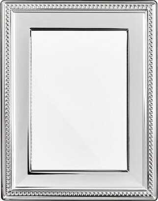 Perles 18cm x 24cm silver-plated picture frame