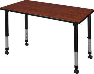 Regency Kee Height Adjustable Mobile Classroom Table