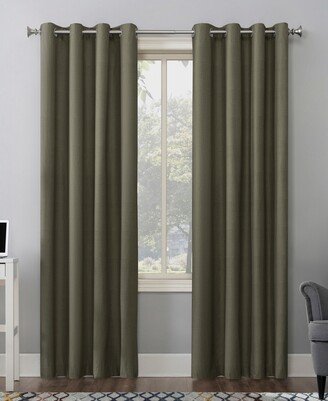 Duran Thermal Insulated Blackout Grommet Curtain Panel, 63