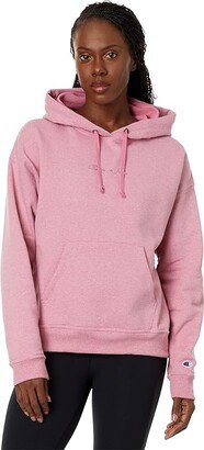 Powerblend Hoodie (Terracotta Pink Pe Heather) Women's Clothing