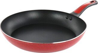 Claybon 12 Inch Nonstick Frying Pan in Speckled Red