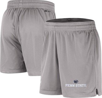 Men's Gray Penn State Nittany Lions Mesh Performance Shorts