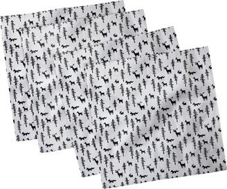 Forest Set of 4 Napkins, 18