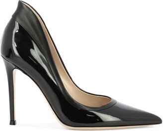 Tuxedo Pointed-Toe Pumps
